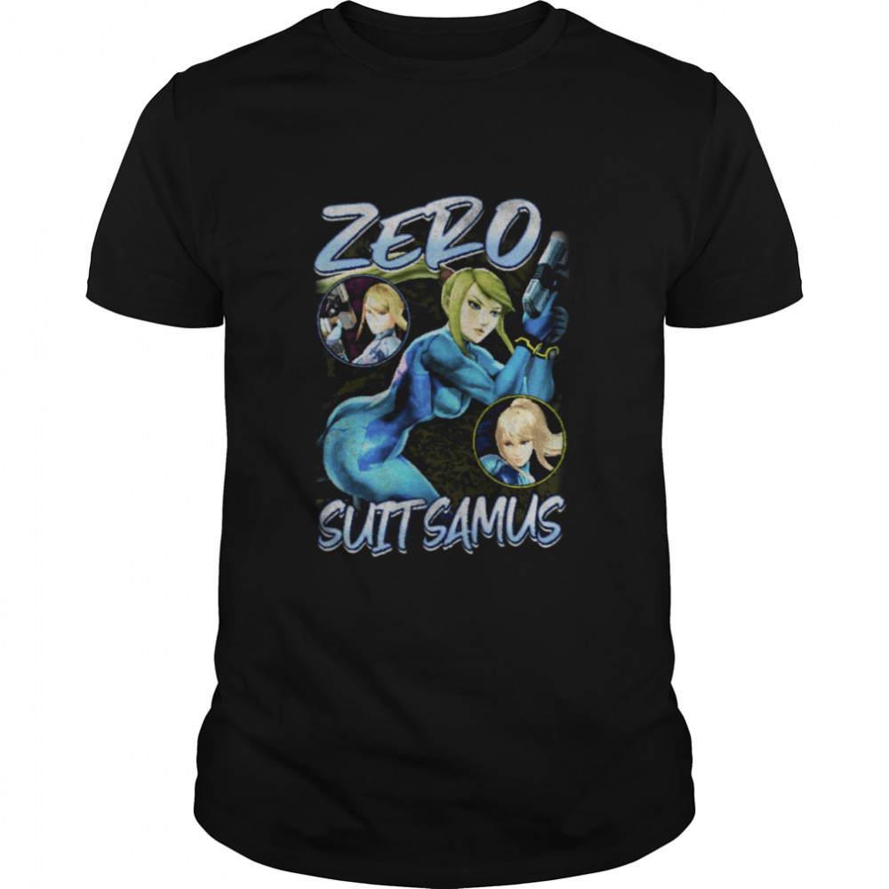 Zero Suit Samus Smash Bros Vintage shirt Classic Men's T-shirt