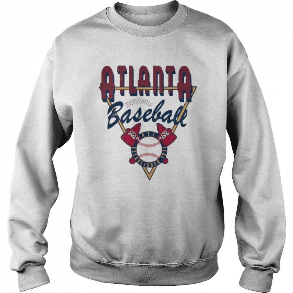 Vintage Atlanta Brave Shirt, Atlanta Baseball Unisex T-shirt Unisex Hoodie