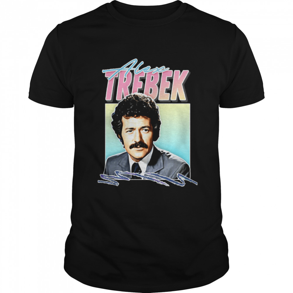 Vintage Alex Trebek Legend Never Die shirt Classic Men's T-shirt