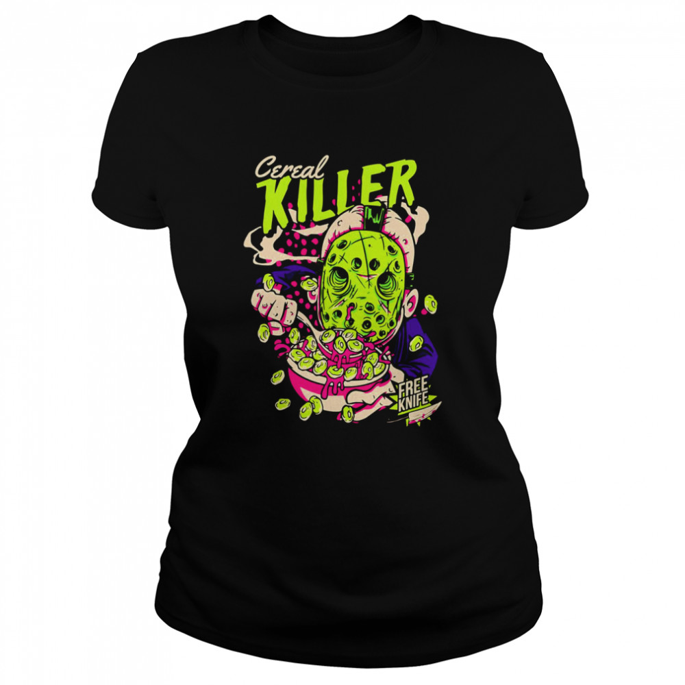 Cereal Killer Free Night Horror shirt - Kingteeshop