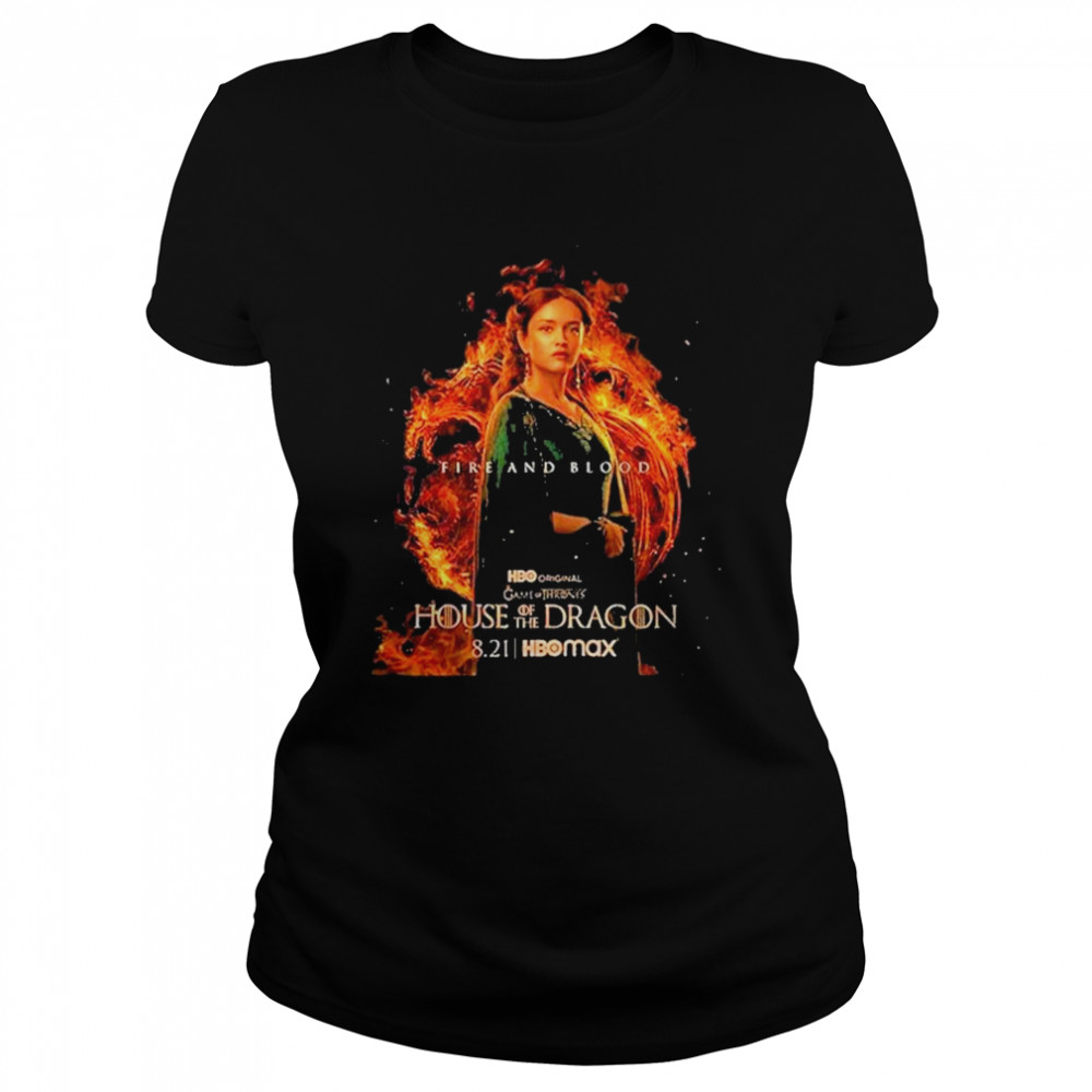 alicent hightower house of the dragon classic womens t shirt