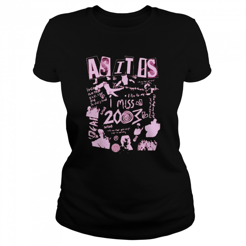 asitos i miss 2023 shirt classic womens t shirt