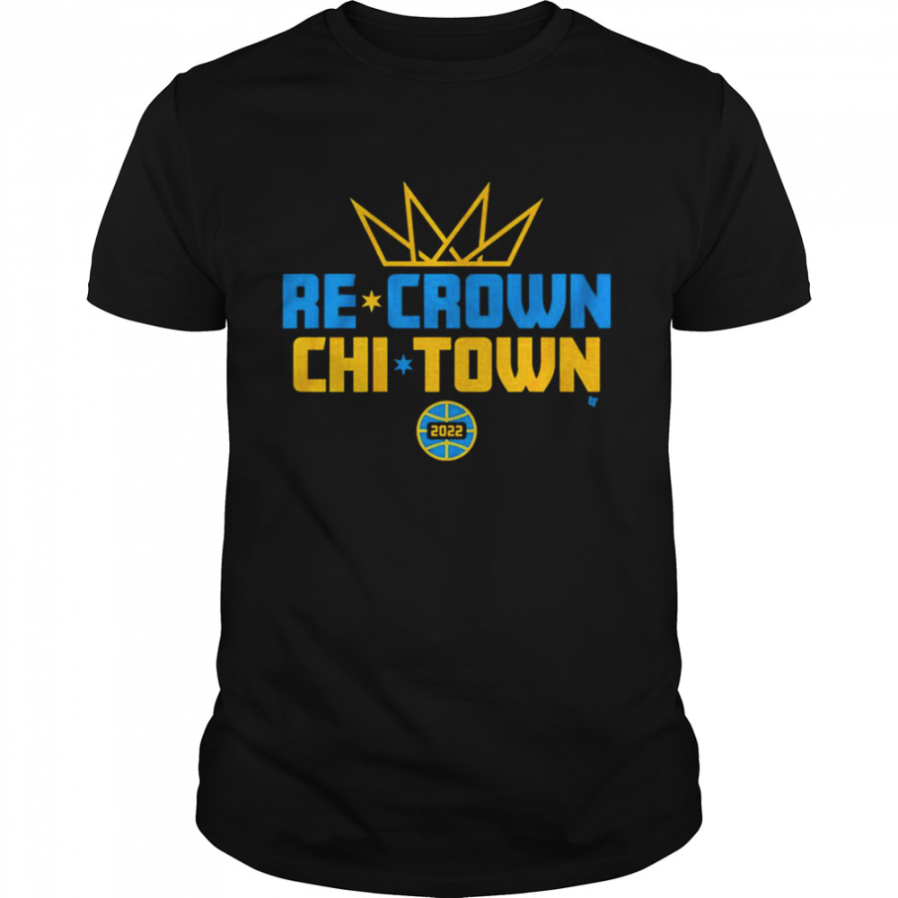 Chicago Sky Re-Crown Chi-Town  Classic Men's T-shirt