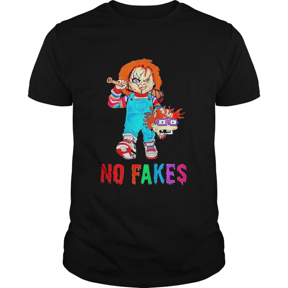 Chucky no fakes Halloween shirt Classic Men's T-shirt