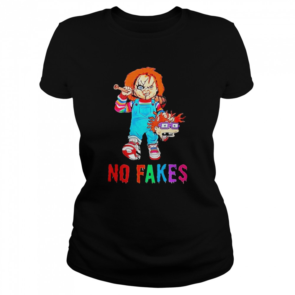 Chucky no fakes Halloween shirt Classic Women's T-shirt