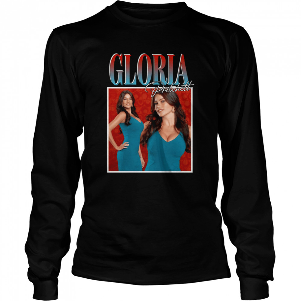 gloria pritchett vintage modern family tv series shirt long sleeved t shirt