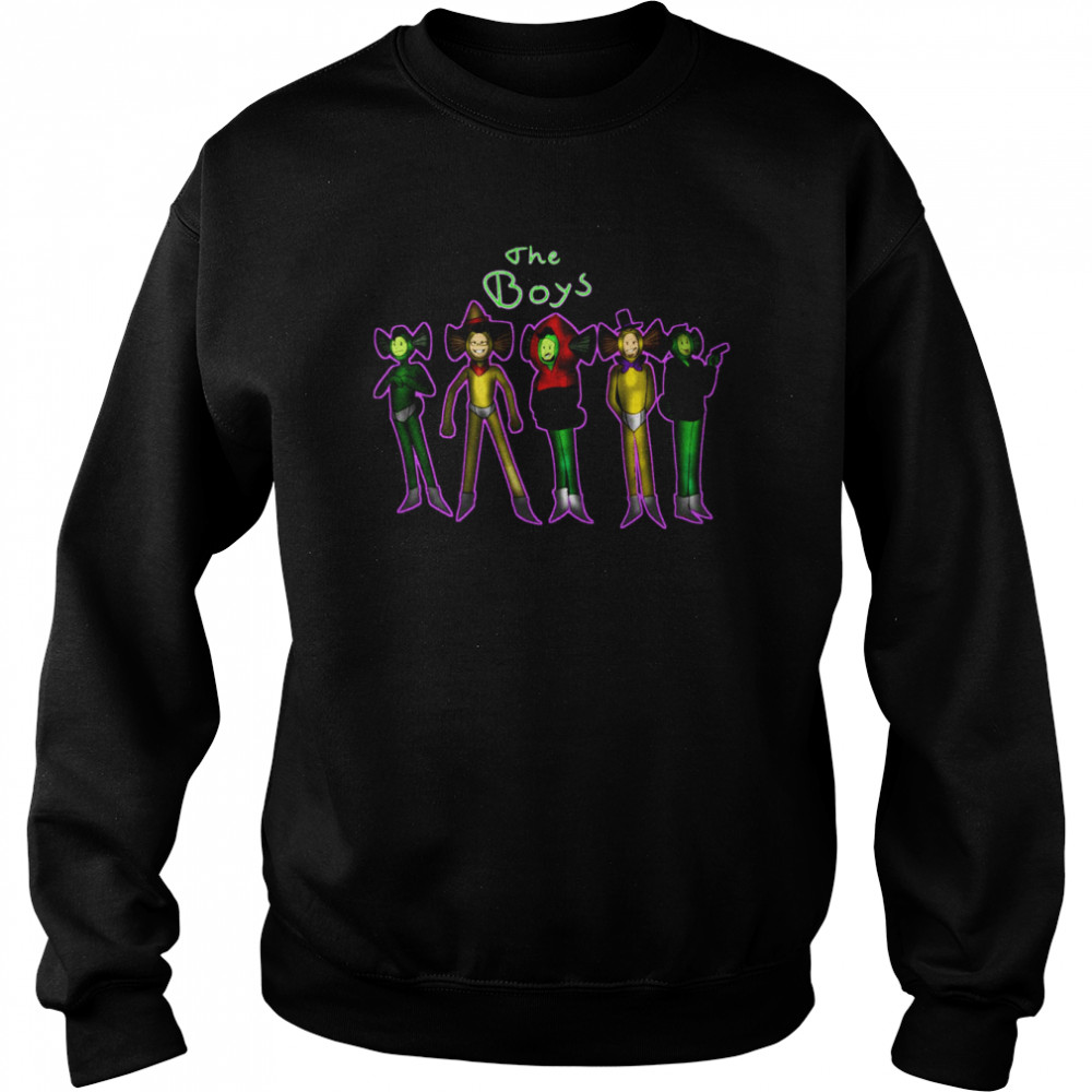 green gang by the boys shirt unisex sweatshirt