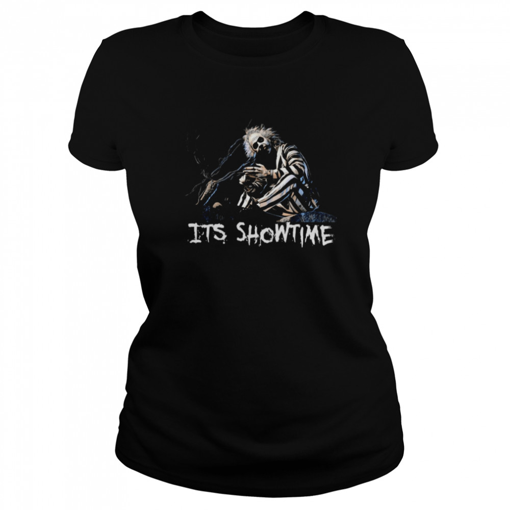 Its Showtime Beetlejuice Halloween shirt Classic Women's T-shirt