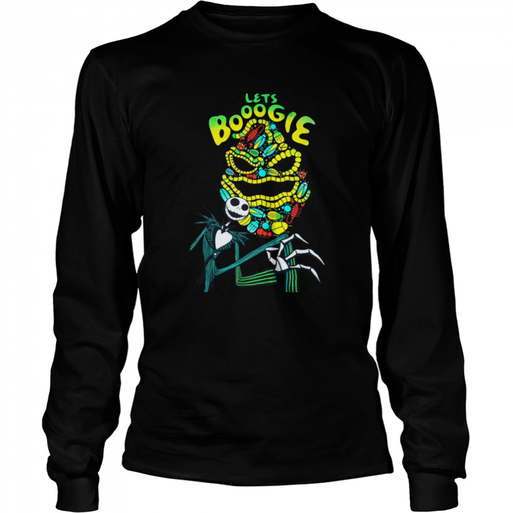 Jack Skellington Let’s Oogie Boogie Oogie Bash 2022 Nightmare Before Christmas Party Disney Halloween shirt Long Sleeved T-shirt