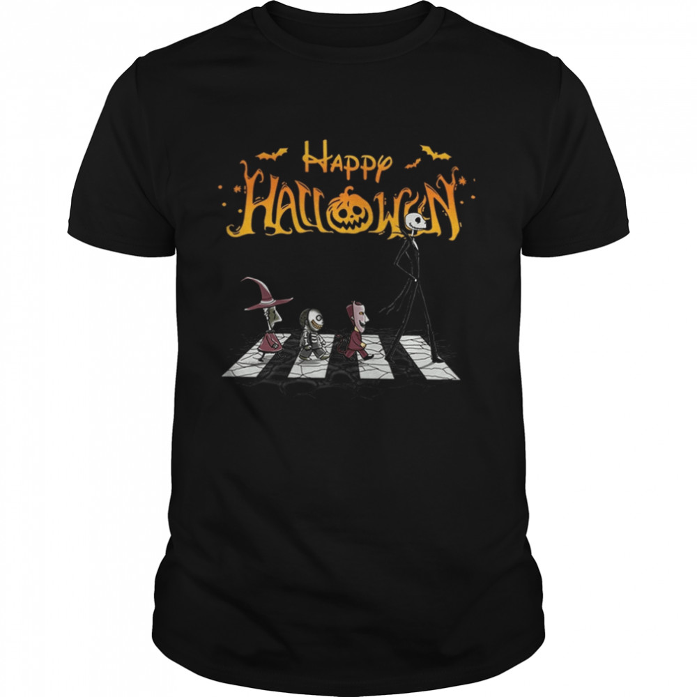 Jack Skellington Matching Disney Halloween Nightmare Before Christmas shirt Classic Men's T-shirt