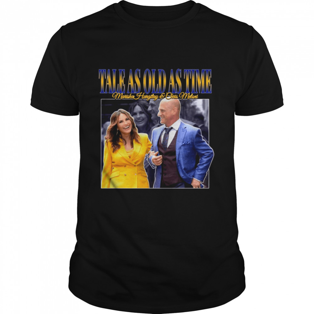 Mariska Hargitay And Chris Meloni Chriska Tale As Old As Time Law And Order shirt Classic Men's T-shirt