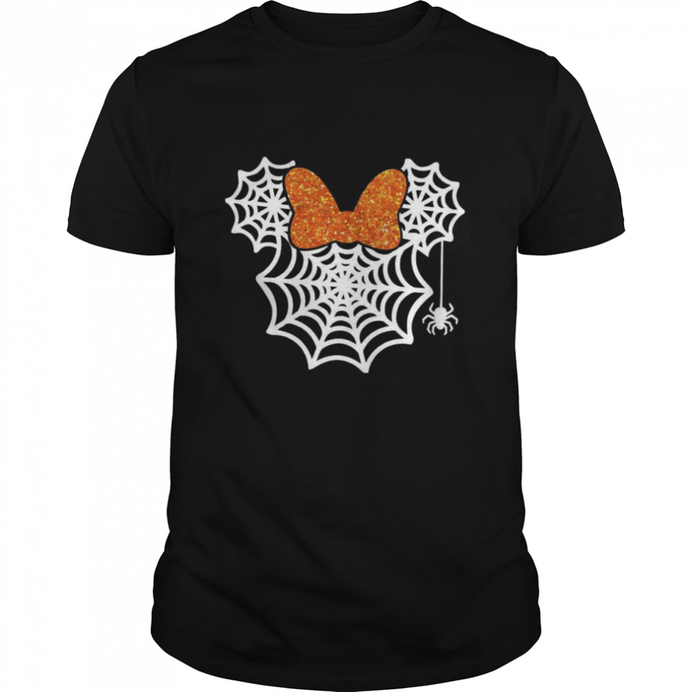 Minnie Mouse Spider Web Matching Minnie Mouse Trick Or Treat Disney Halloween shirt Classic Men's T-shirt