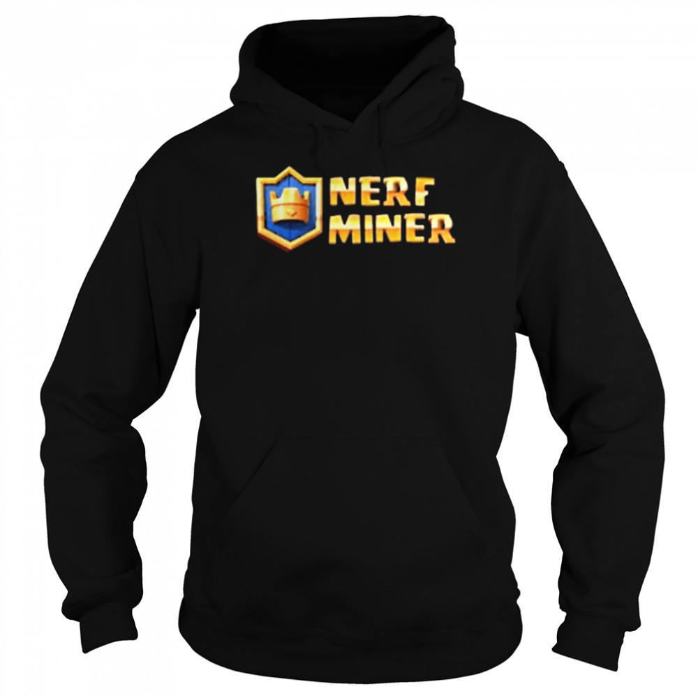 Nerf Miner 2022 shirt Unisex Hoodie