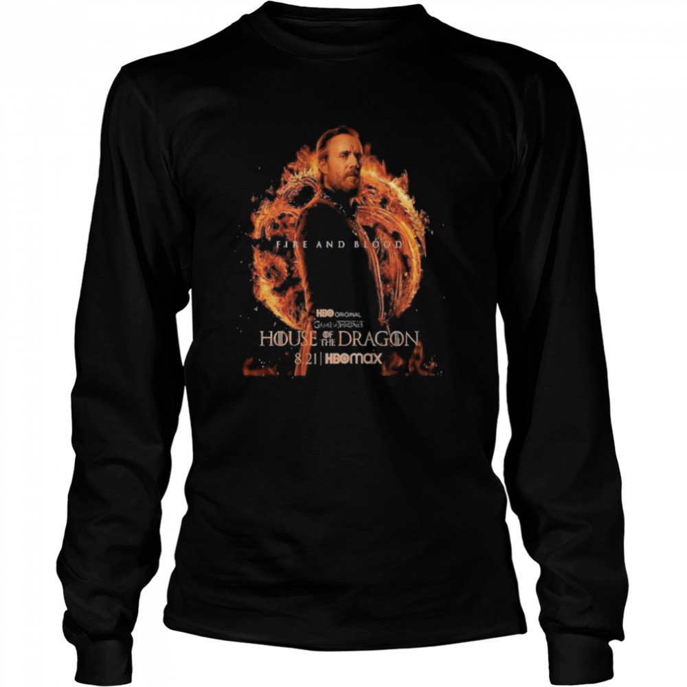 otto hightower house of the dragon long sleeved t shirt