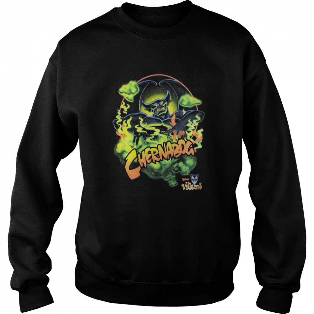 Retro Chernabog Mickey’s House Of Villains Villains Fall Magic Kingdom Disney Halloween shirt Unisex Sweatshirt