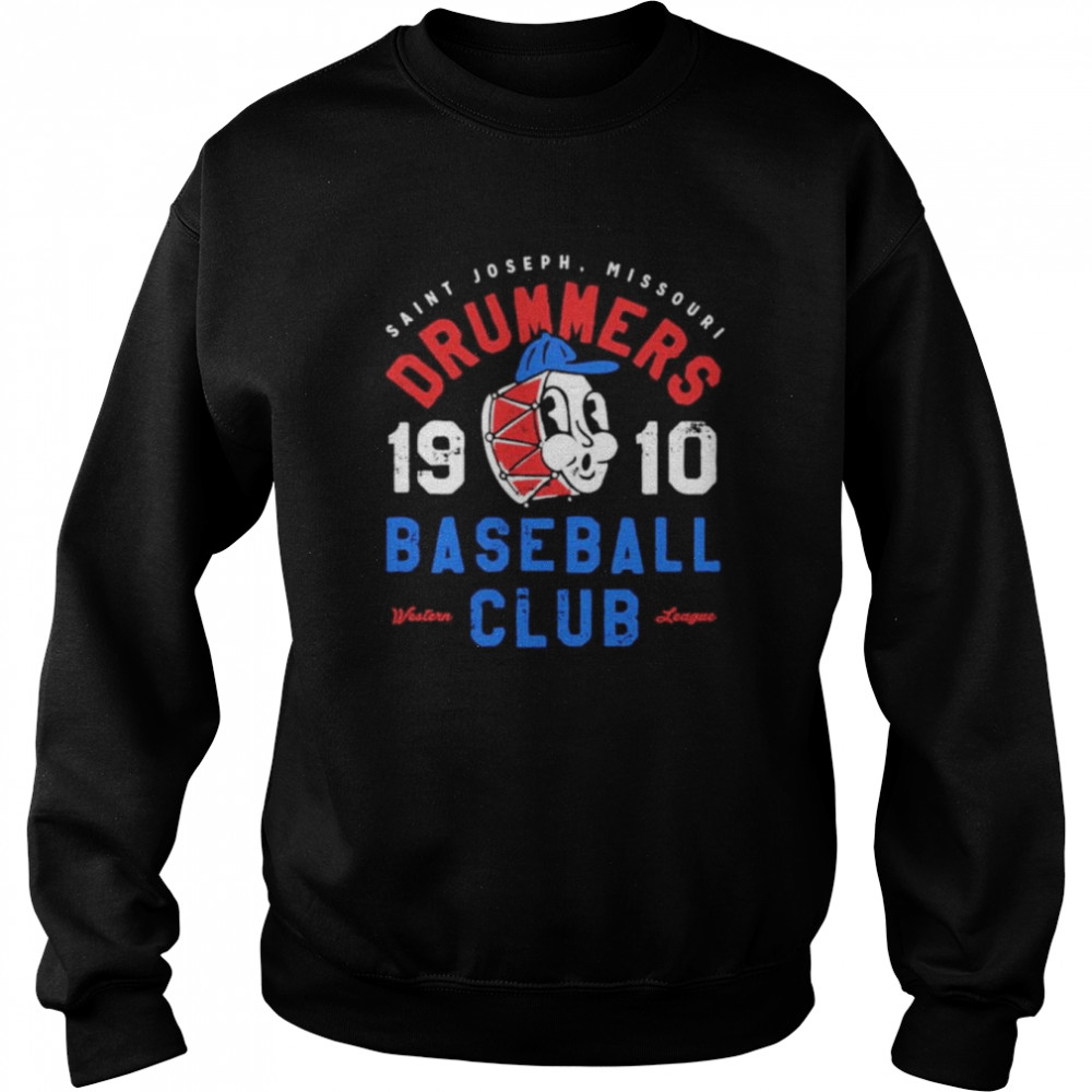 saint joseph drummers missouri defunct baseball teams shirt unisex sweatshirt