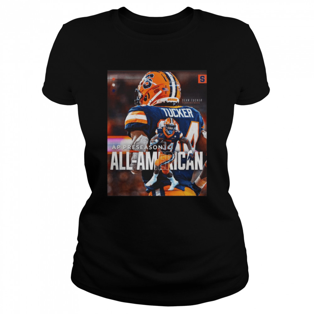 Syracuse Football Sean Tucker Running Back AP Preseason All-American  Classic Women's T-shirt