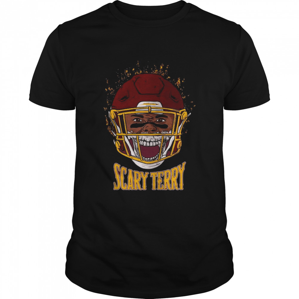 Terry Mclaurin Scary Terry Football  Classic Men's T-shirt