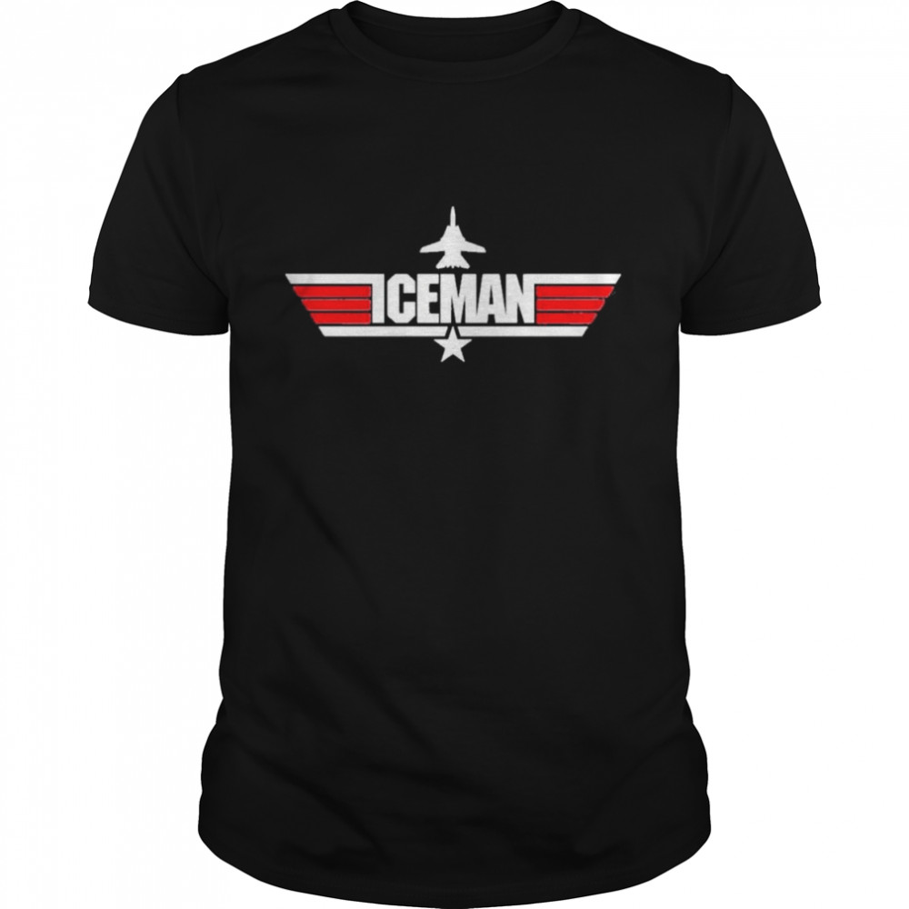 Topgun Maverick Iceman Logo  Classic Men's T-shirt