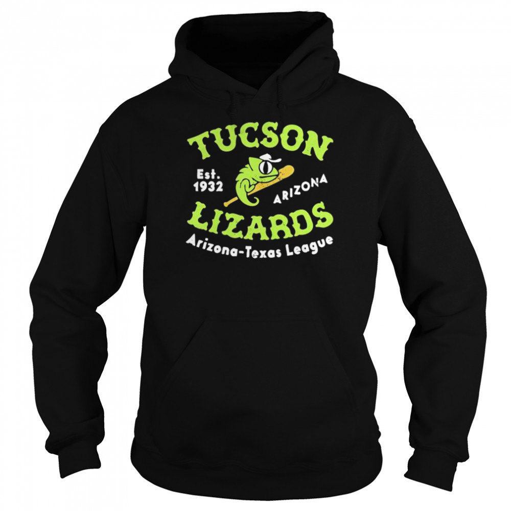 tucson lizards arizona vintage defunct baseball teams shirt unisex hoodie
