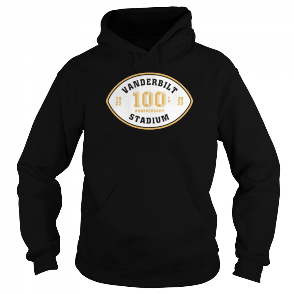 vanderbilt commodores stadium 100th anniversary shirt unisex hoodie