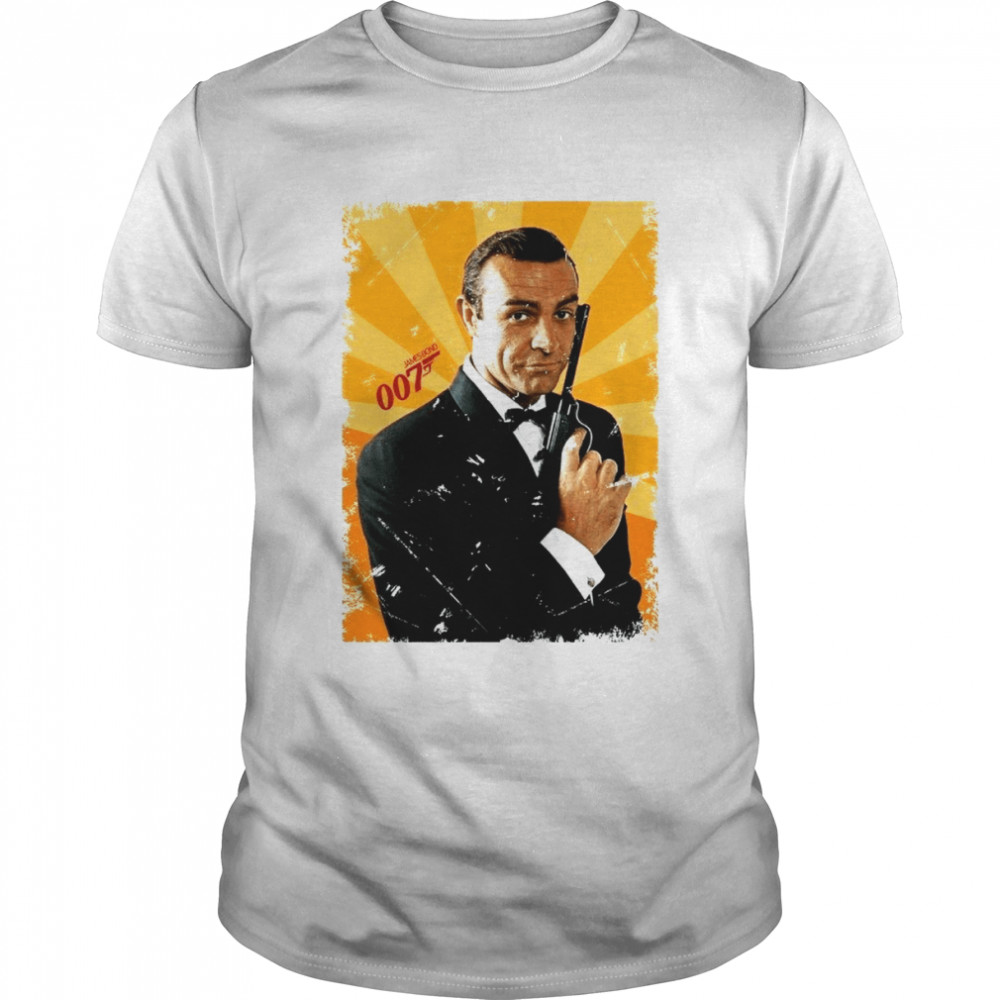 James Bond 007 Sean Connery Retro Film Shirt