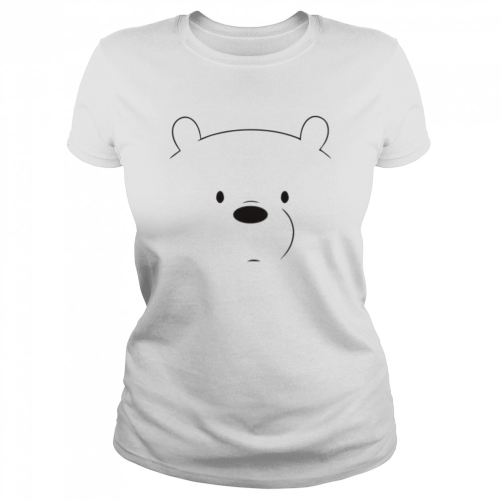 Polar Bear Cute Hoodietee Cartoon Ice Bear shirt Classic Women's T-shirt