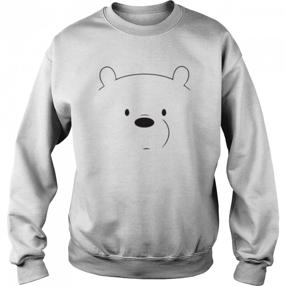 Polar Bear Cute Hoodietee Cartoon Ice Bear shirt Unisex Sweatshirt