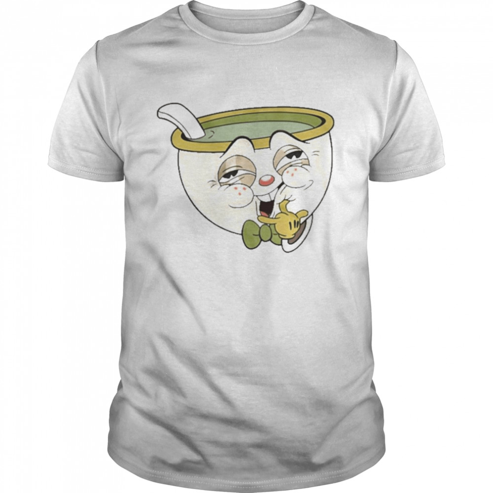 The Cuphead Show Super Extra Comfy Character Bowl Boy Shirt