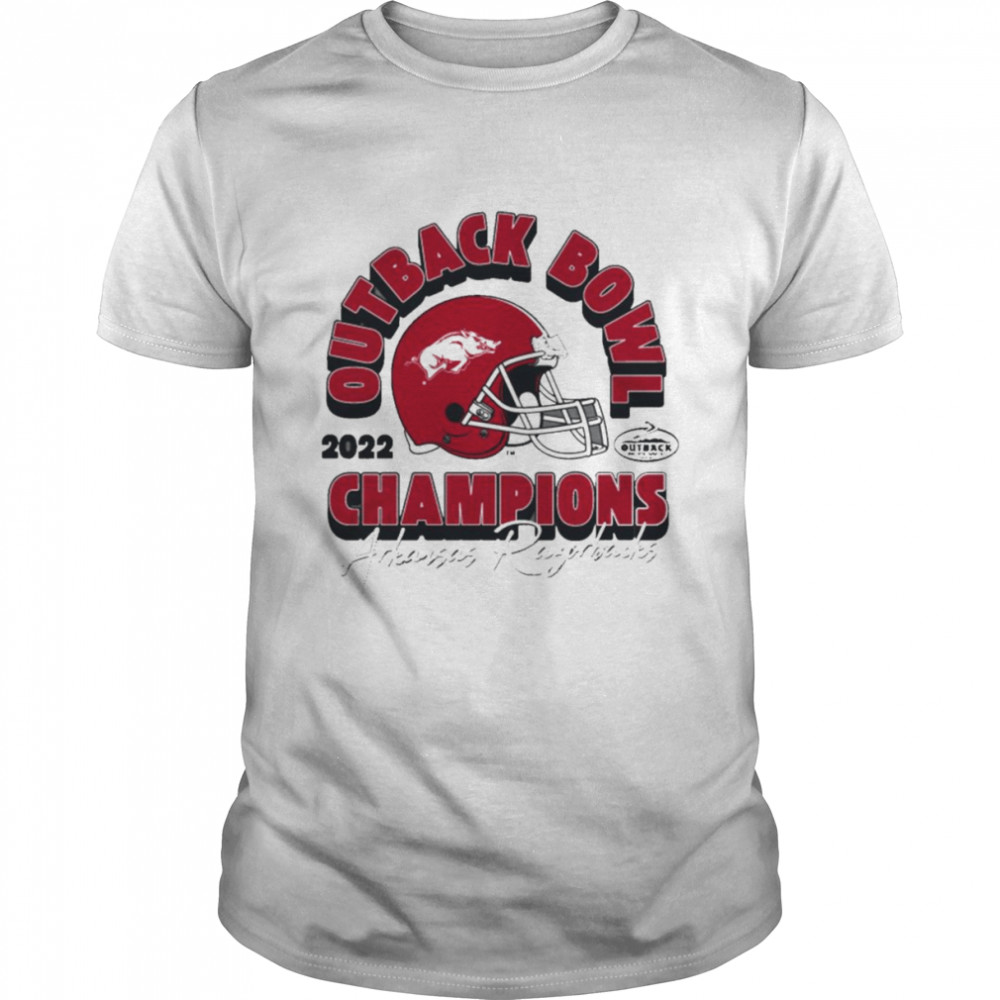 University Of Arkansas Outback Bowl Champions 2022 Shirt