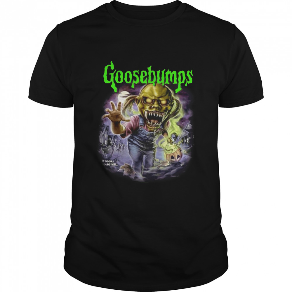 Goosebumps Monster Happy Art Halloween shirt Classic Men's T-shirt