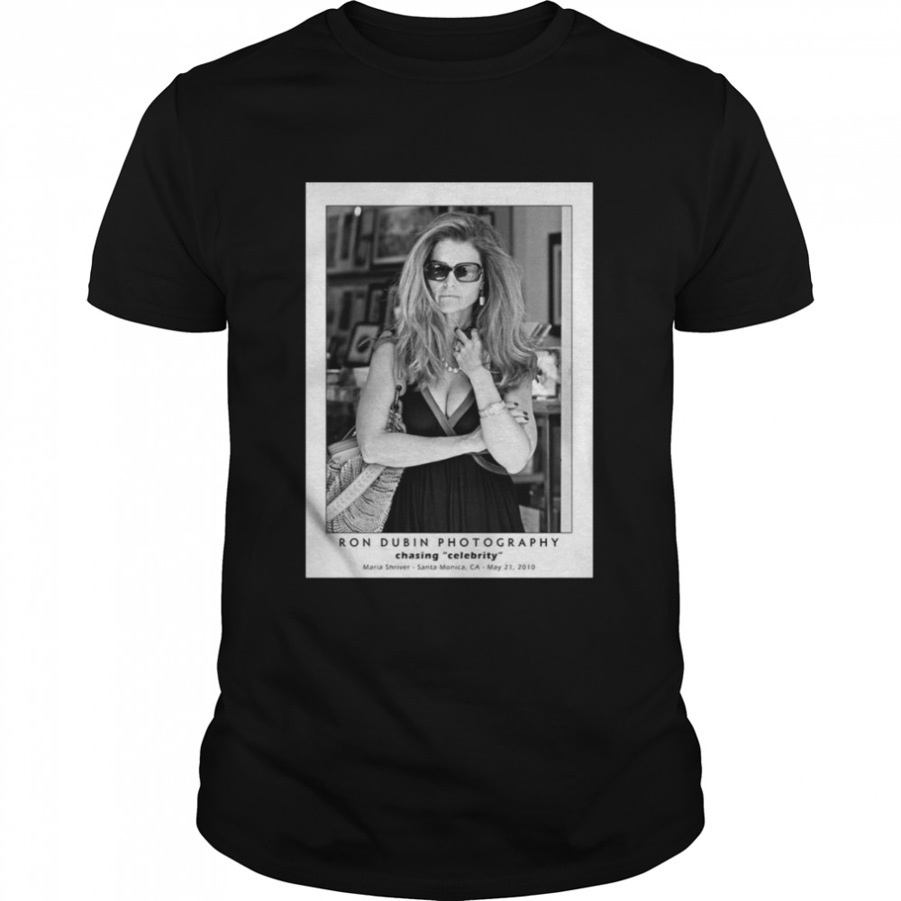 Maria Shriver Subtle Beauty Photographic Design shirt Classic Men's T-shirt
