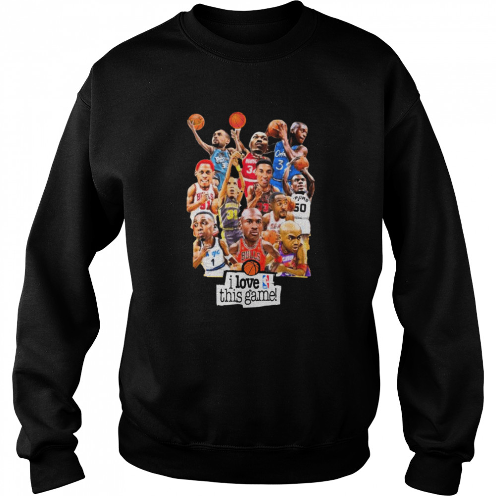 Nba 90’s Cartoon Jordan Barkley Dream Team shirt Unisex Sweatshirt