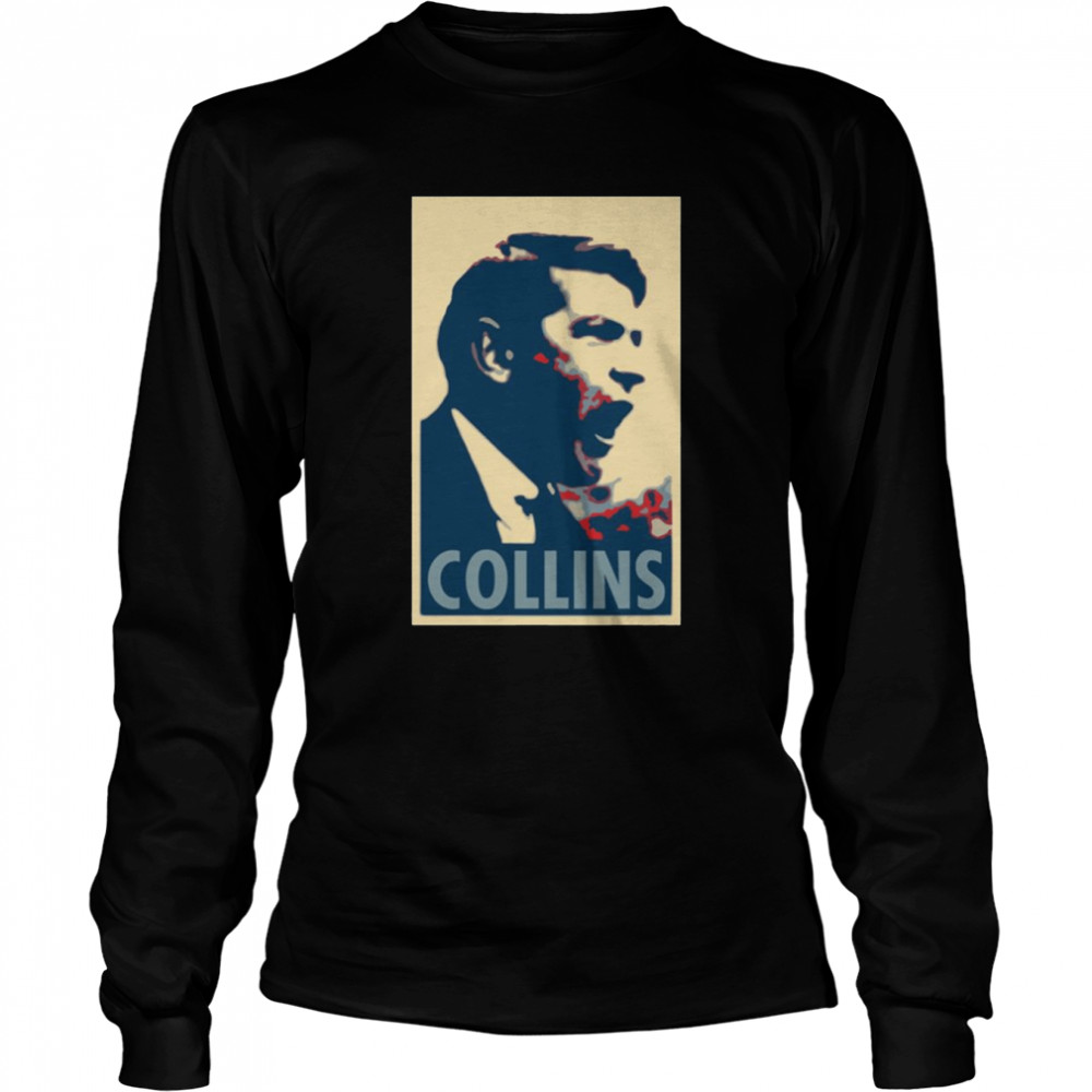 Political Parody Michael Collins shirt Long Sleeved T-shirt