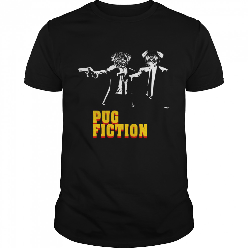 Pulp Dogs Pug Fiction shirt Classic Men's T-shirt