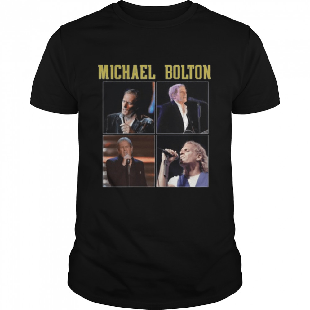 Retro Portrait Michael Bolton shirt Classic Men's T-shirt