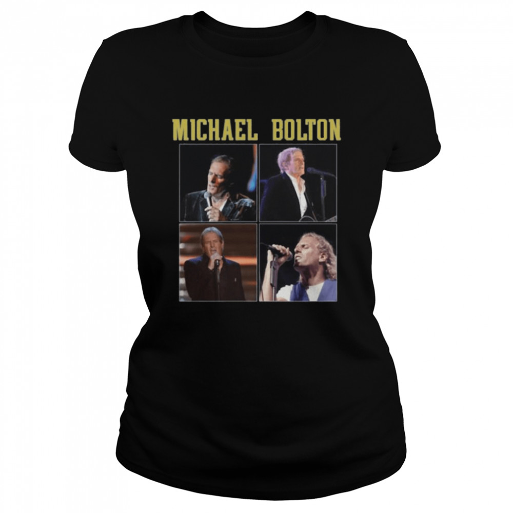 Retro Portrait Michael Bolton shirt Classic Women's T-shirt