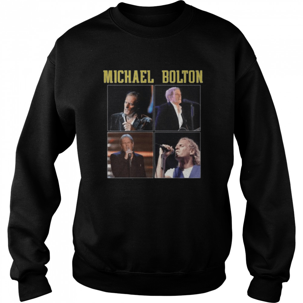 Retro Portrait Michael Bolton shirt Unisex Sweatshirt