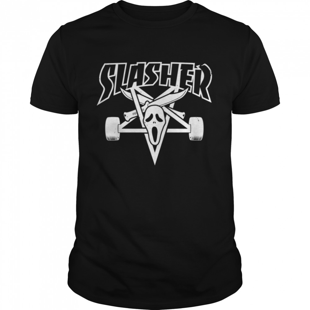 Slasher Scream GhostFace Thrasher shirt Classic Men's T-shirt