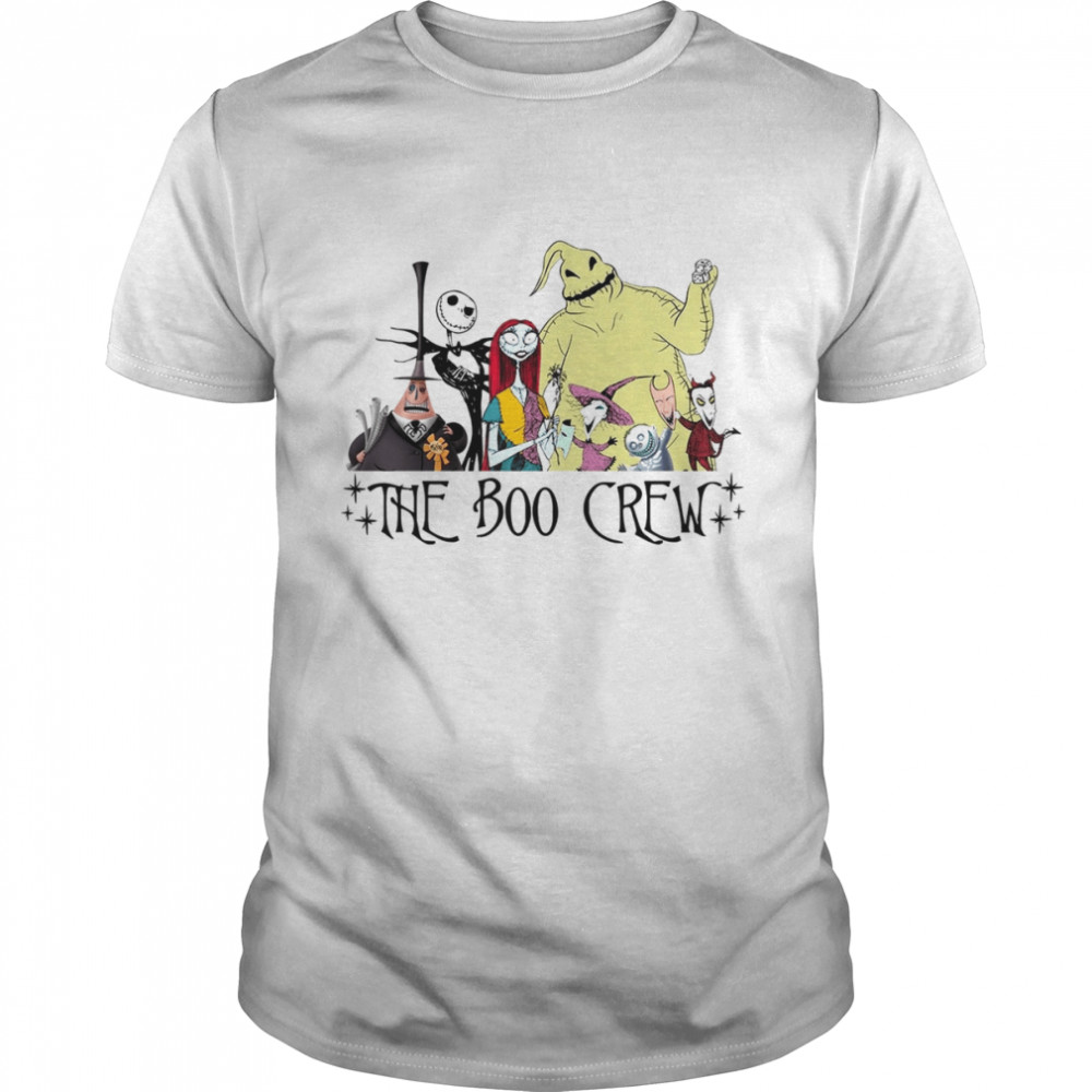 The Boo Crew Nightmare Before Christmas Matching Vacation Matching Disney Halloween shirt