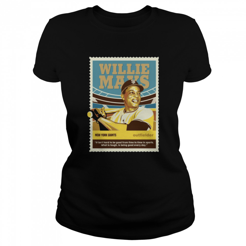 The Legend Baseball Player Willie Mays shirt Classic Women's T-shirt