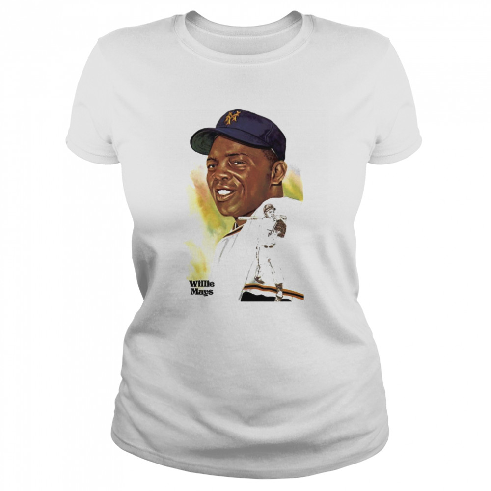 Willie Mays Portrait shirt Classic Women's T-shirt