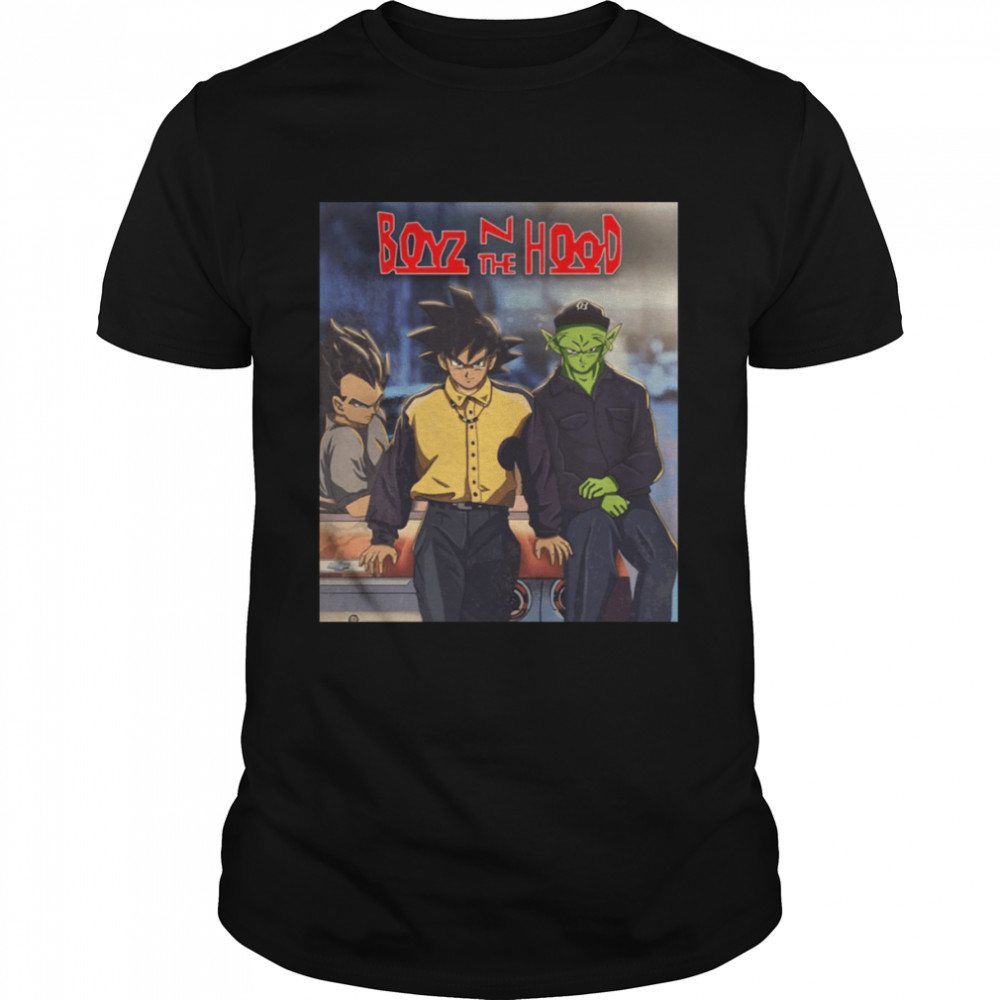 Boyz In The Hood Dragon Ball Anime Shirt
