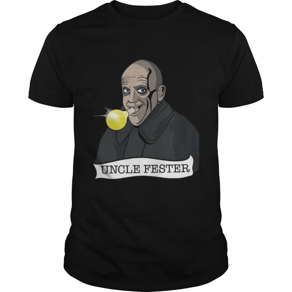 Hi I Am Uncle Fester The Addams Family Shirt