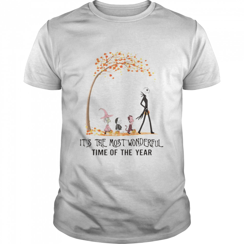 It’s The Most Wonderful Time Of The Year Shirt Gift For Halloween Horror Movie shirt