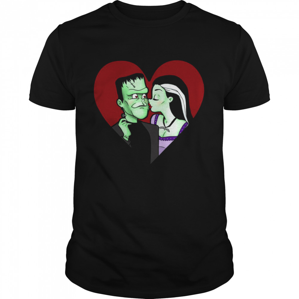 Lily & Herman Munster Halloween Love Shirt