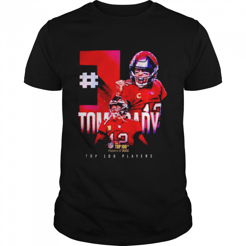 Tom Brady Tampa Bay Buccaneers No. 1 Player In The Top 100 Shirt