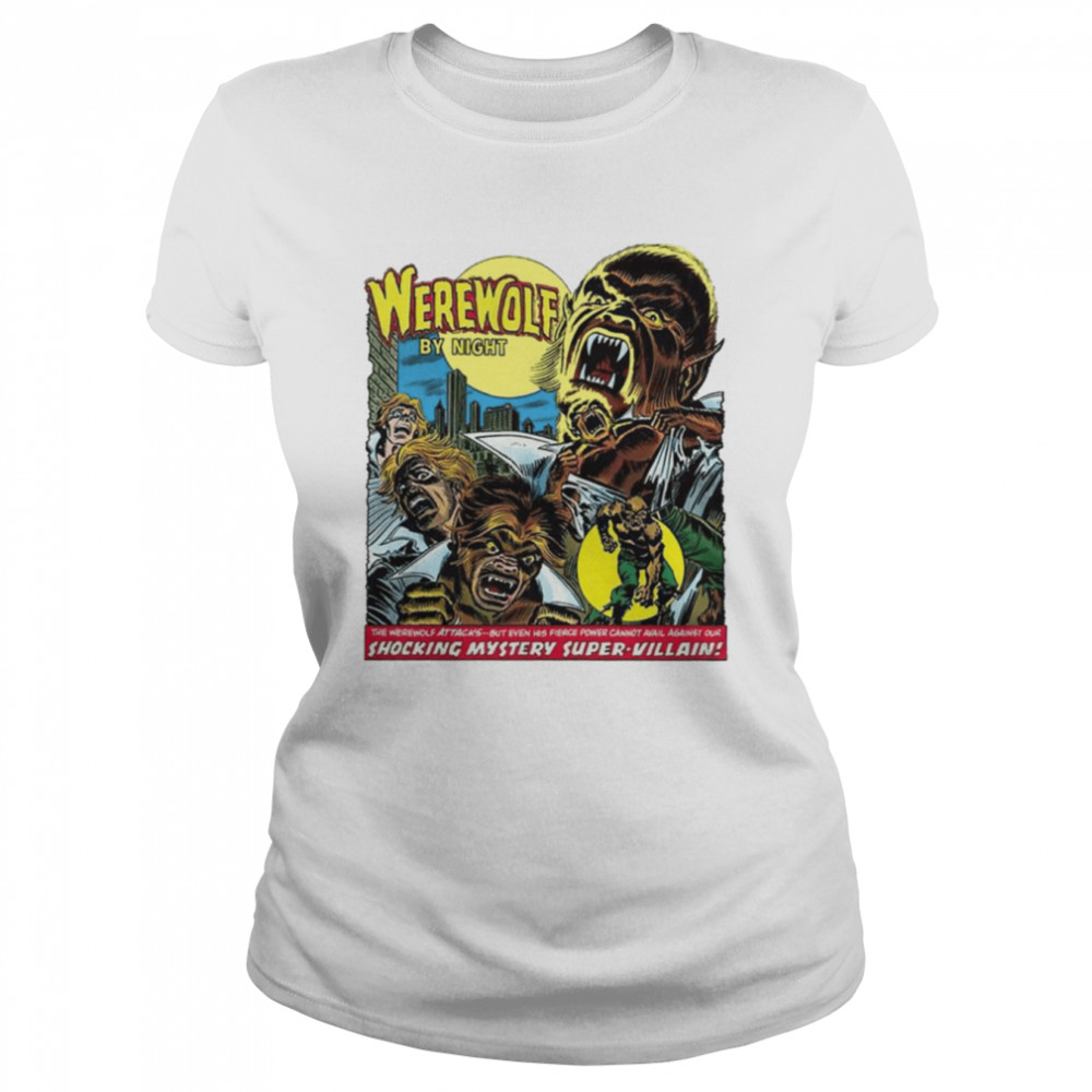 Werewolf By Night Halloween shirt Classic Women's T-shirt