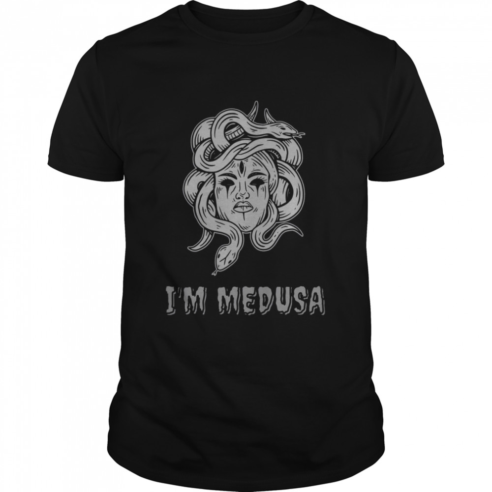 I’m Medusa Halloween Artwork Greek Mythology shirt