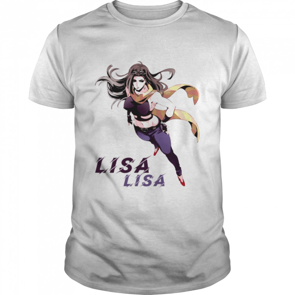 Lisa Lisa JoJo’s Bizarre Adventure shirt